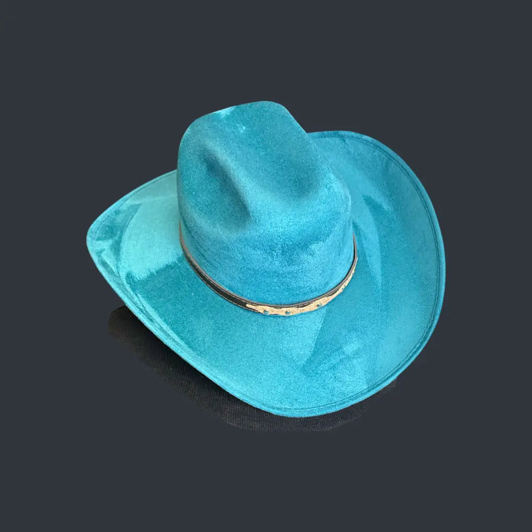 Chihuahua Cowboy Vegan Suede Hat