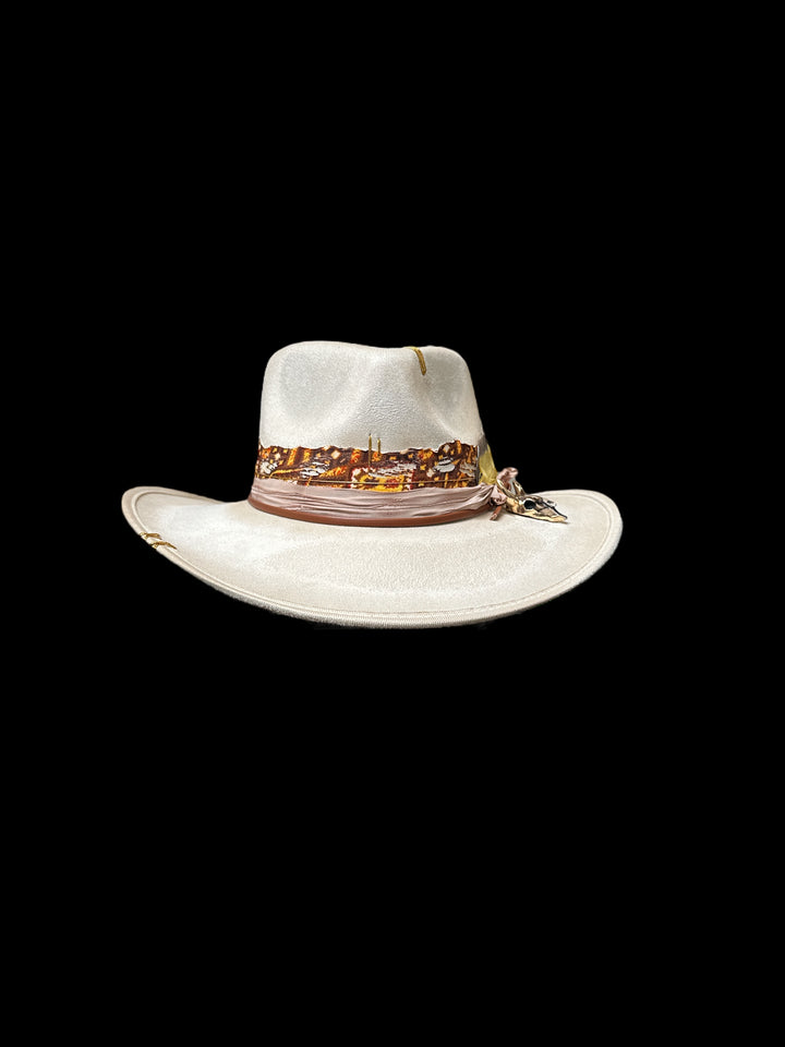 Golden Feather Billy Hat
