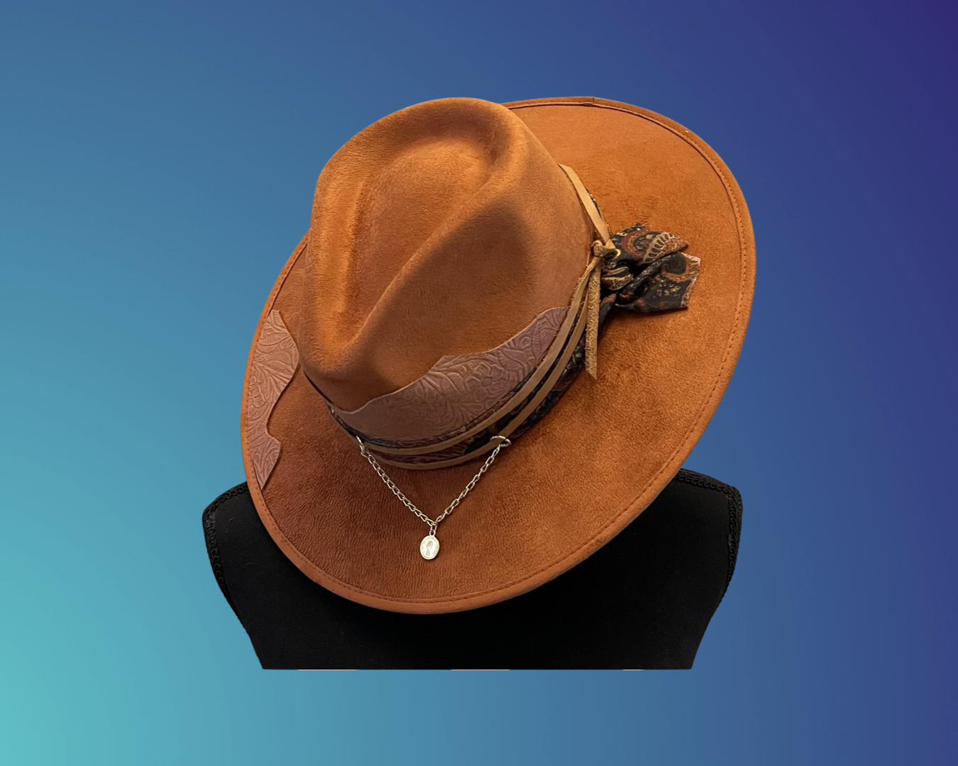 ScarFace Leather Fedora