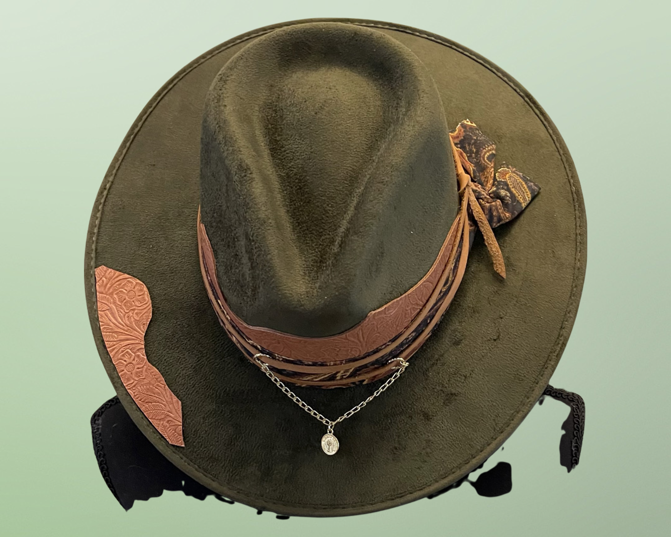 ScarFace Leather Fedora