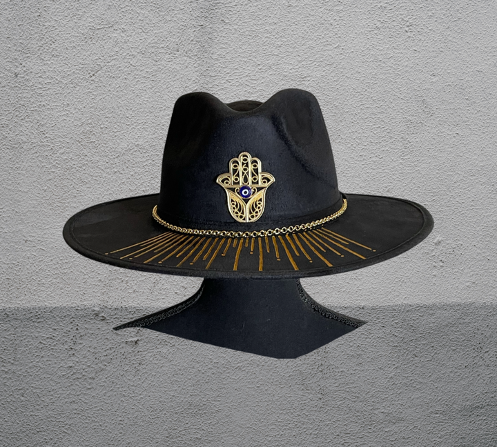 Hamsa Vegan Suede Rancher