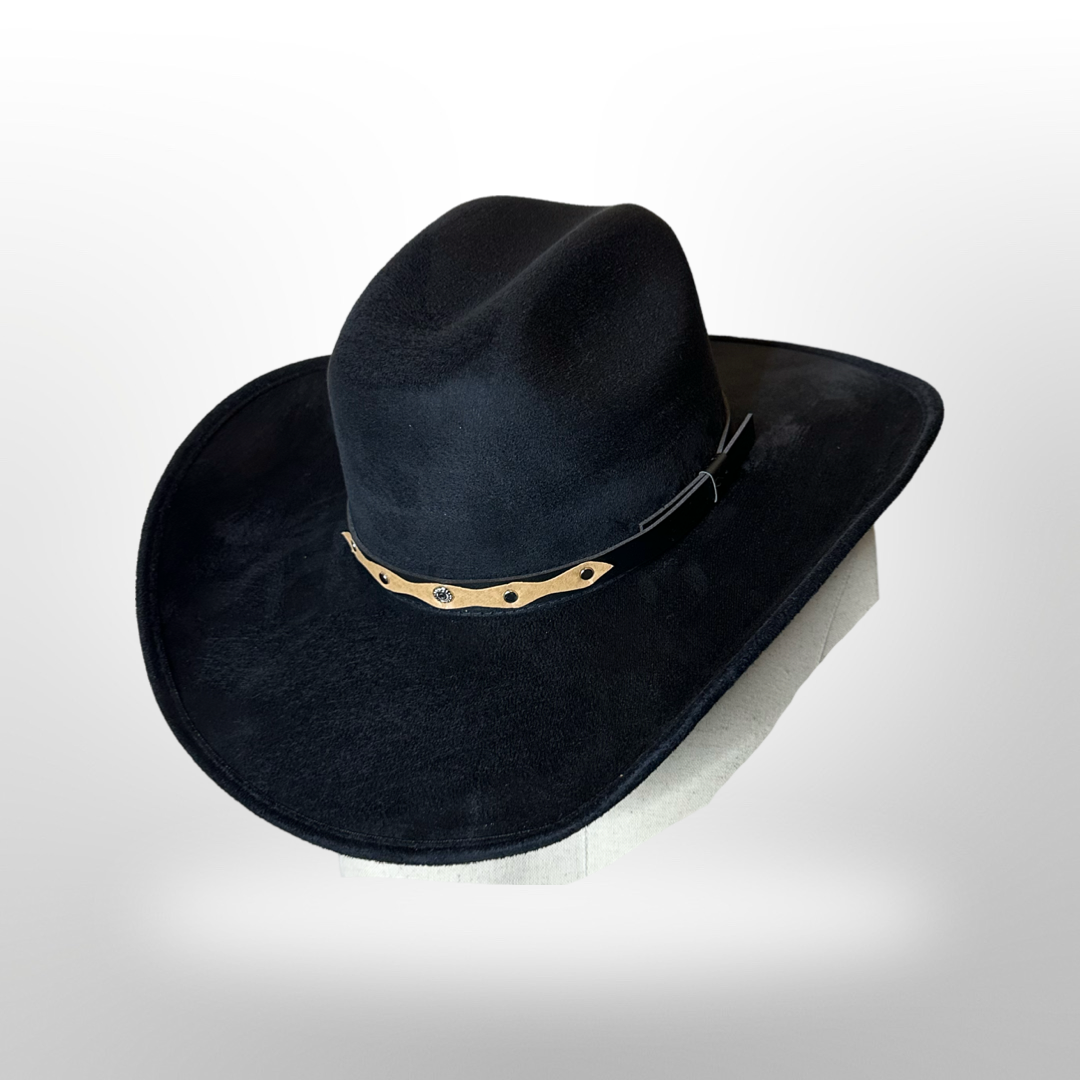 Chihuahua Cowboy Vegan Suede Hat