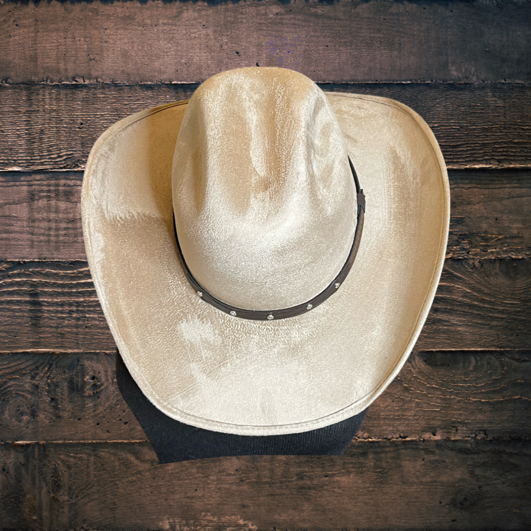 Chihuahua Cowboy Vegan Suede Hat