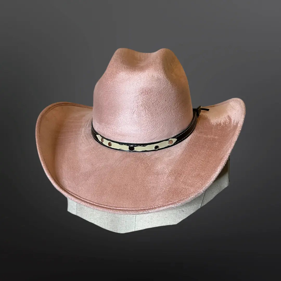 Chihuahua Cowboy Vegan Suede Hat