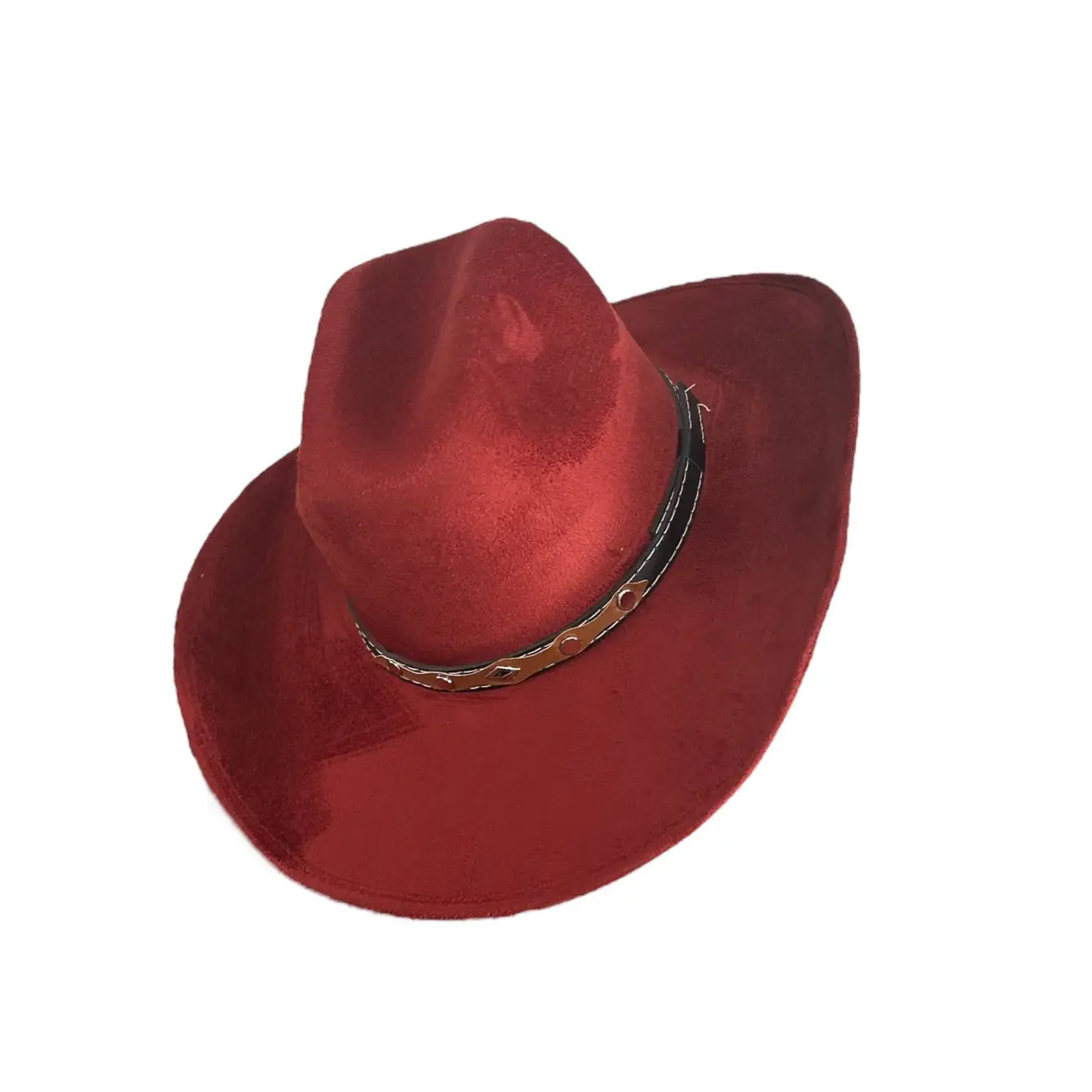 Chihuahua Cowboy Vegan Suede Hat