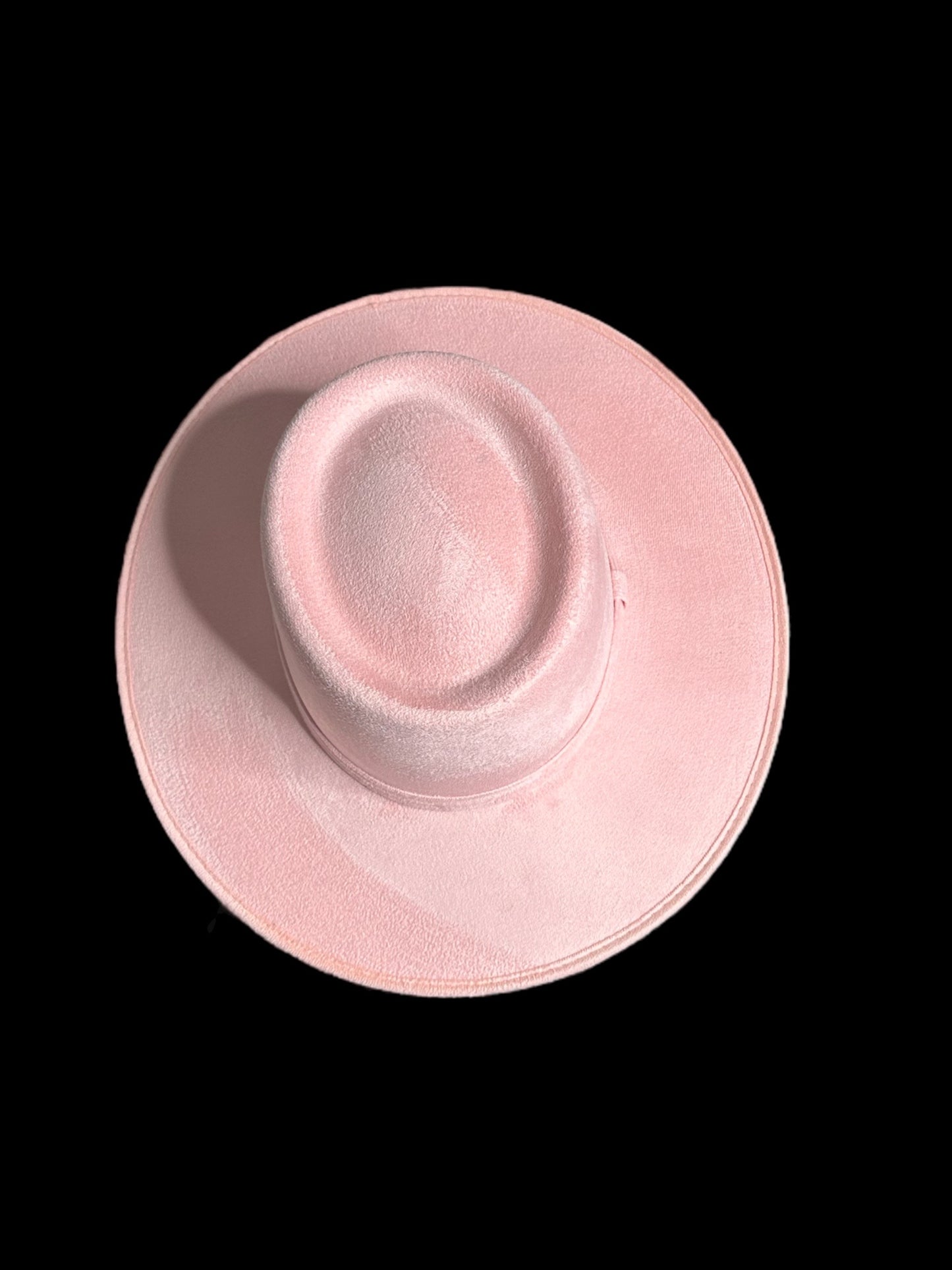 Crown Vegan Suede Flat Brim