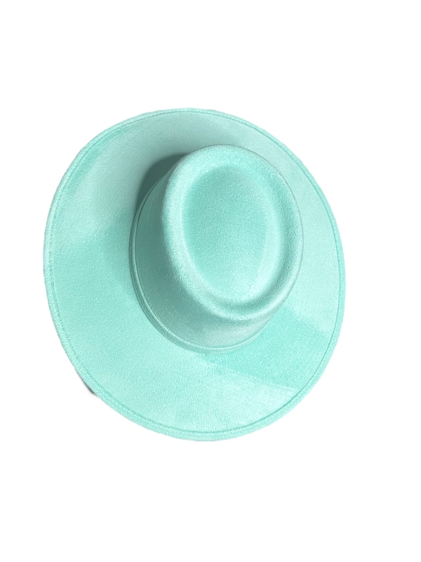 Crown Vegan Suede Flat Brim
