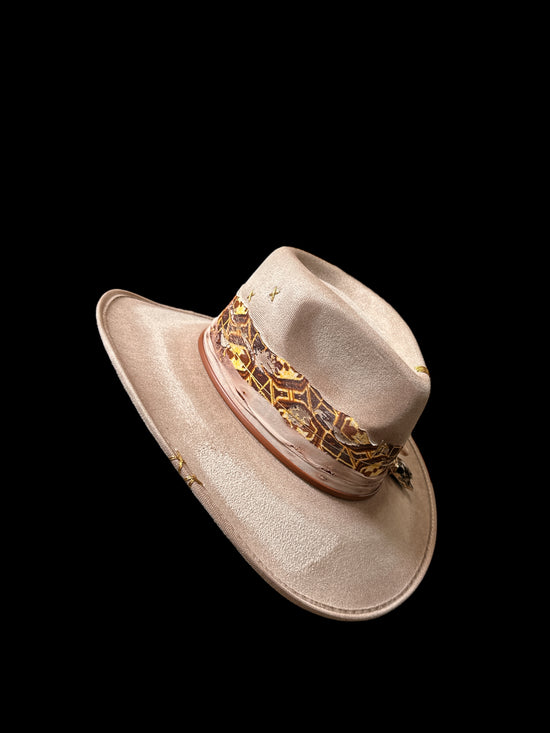 Golden Feather Billy Hat