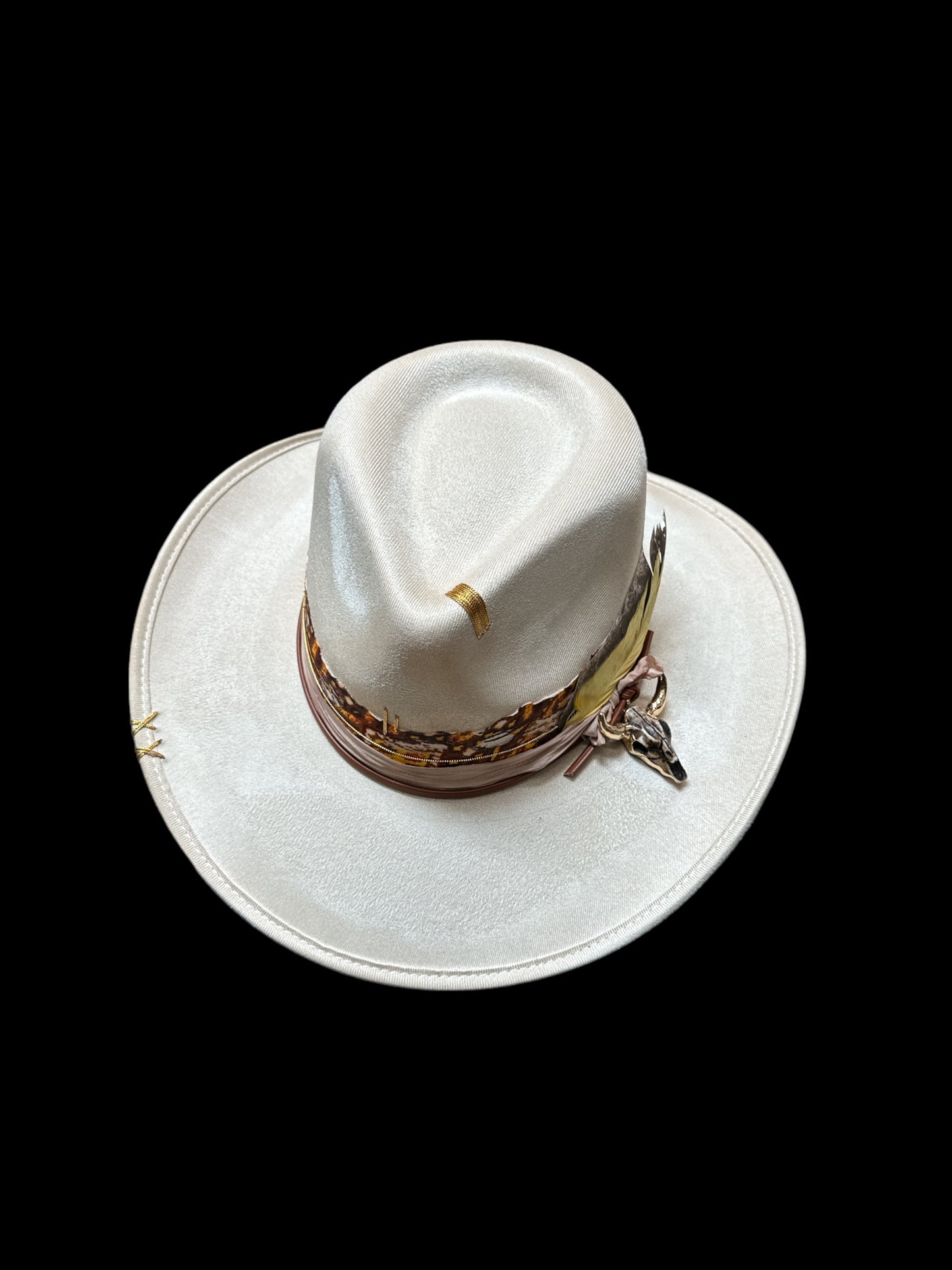 Golden Feather Billy Hat