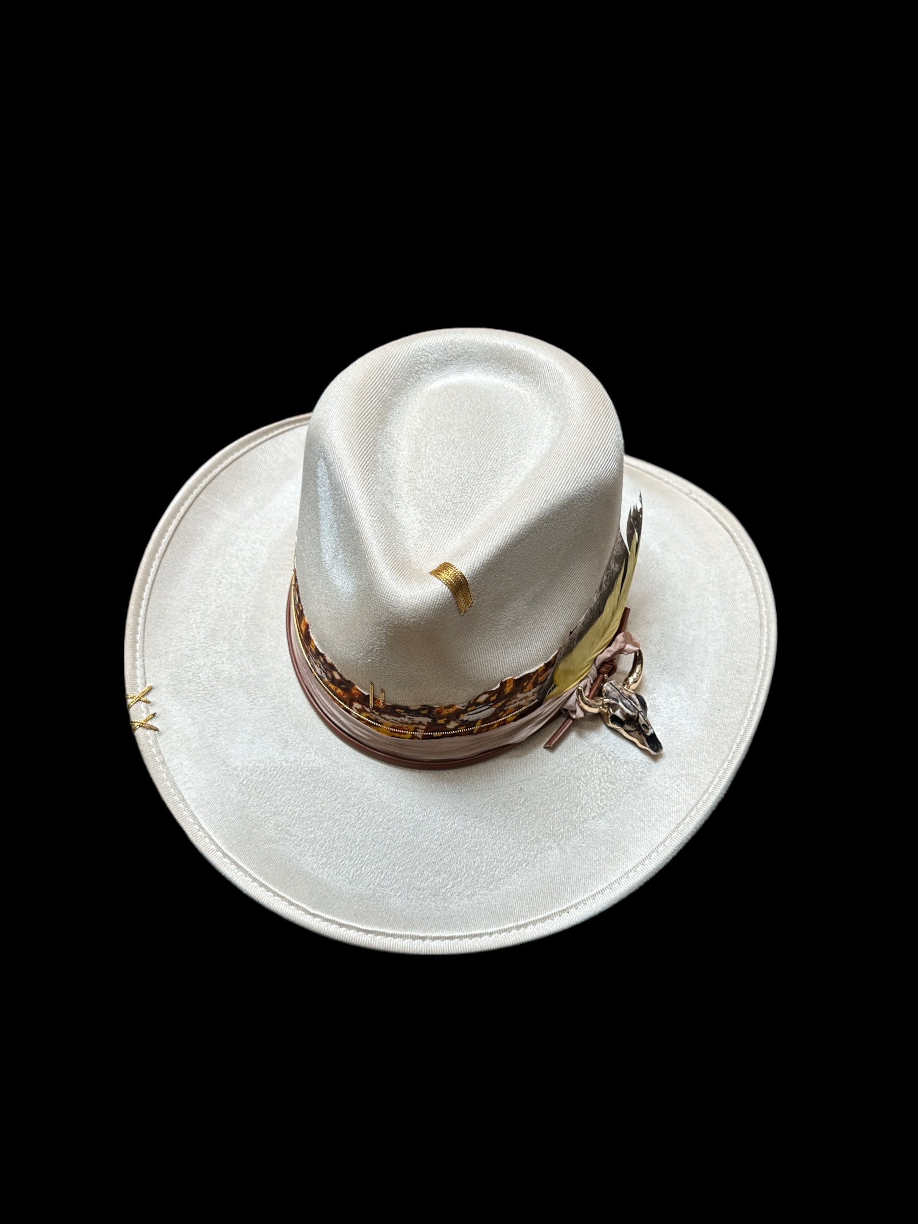 Golden Feather Billy Hat