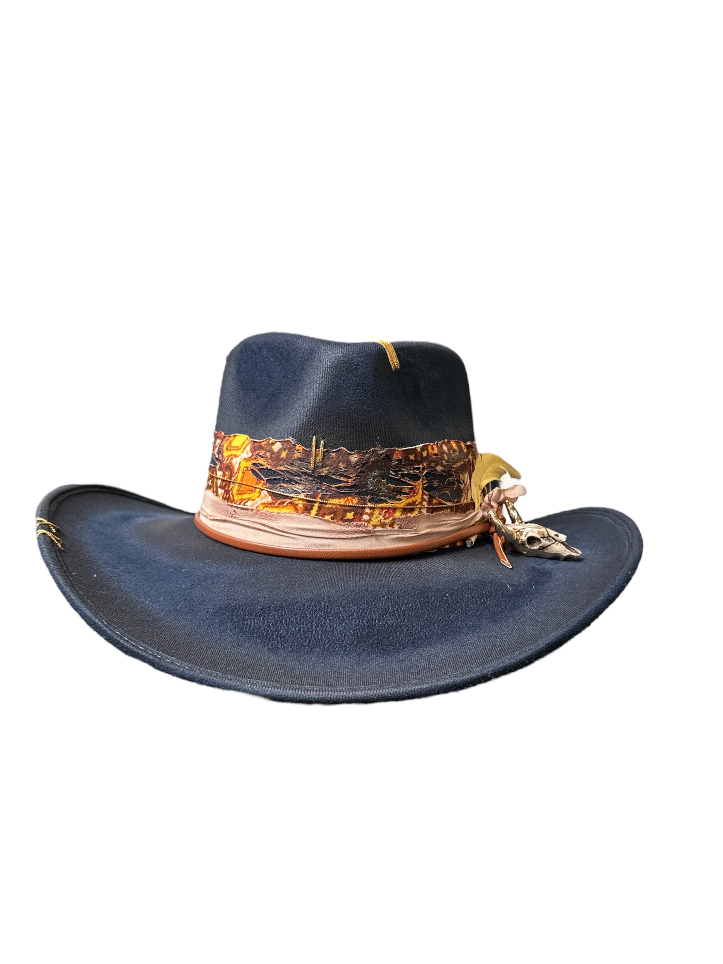 Golden Feather Billy Hat