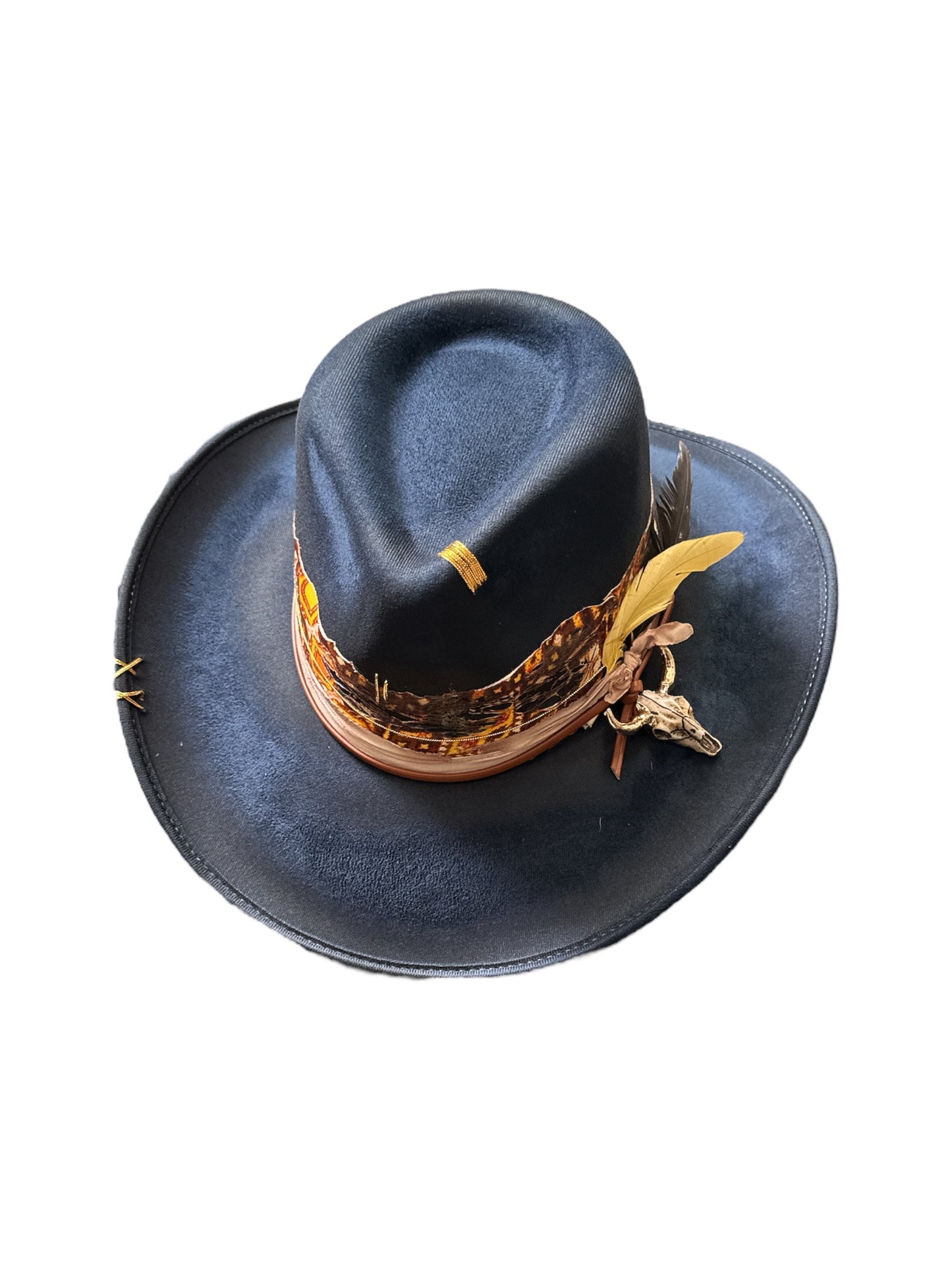 Golden Feather Billy Hat
