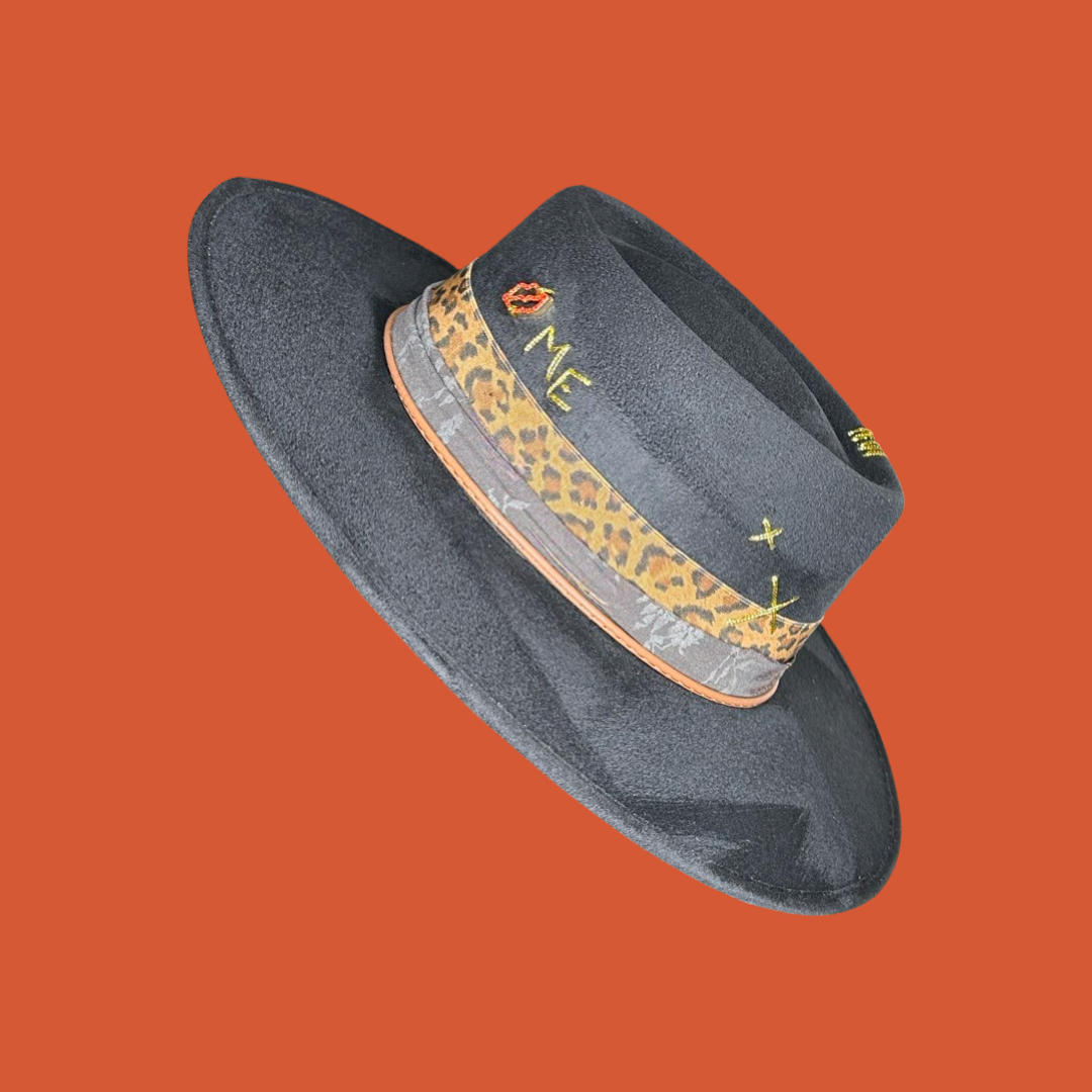 Kiss Me Vegan Suede Crown