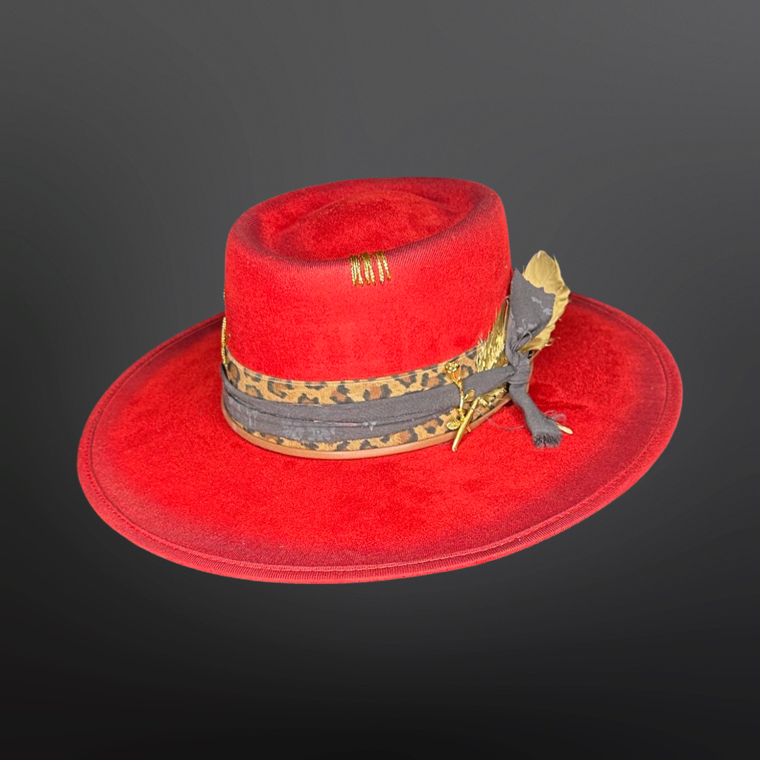 Kiss Me Vegan Suede Crown