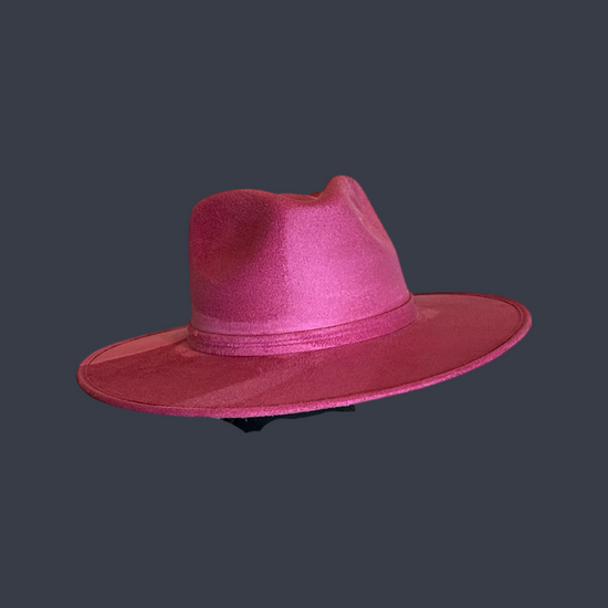 Rancher Vegan Suede Hat - W