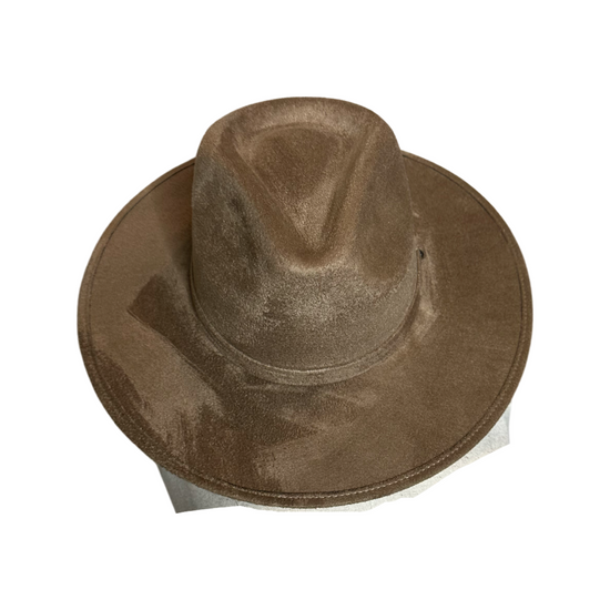 Rancher Vegan Suede Hat - W