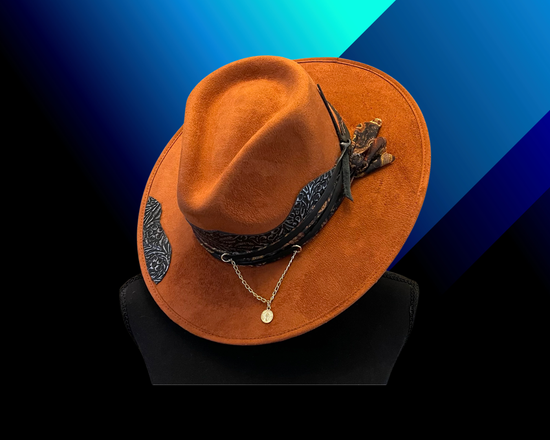ScarFace Leather Fedora