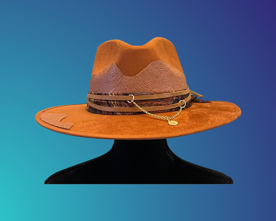 ScarFace Leather Fedora