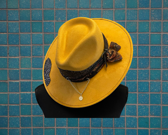 ScarFace Leather Fedora