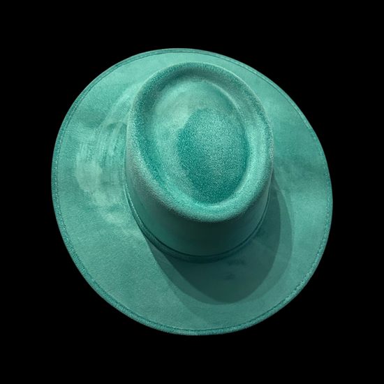 Crown Vegan Suede Flat Brim