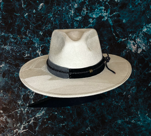 Suede band Fedora