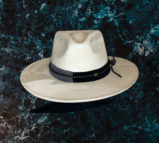 Suede band Fedora