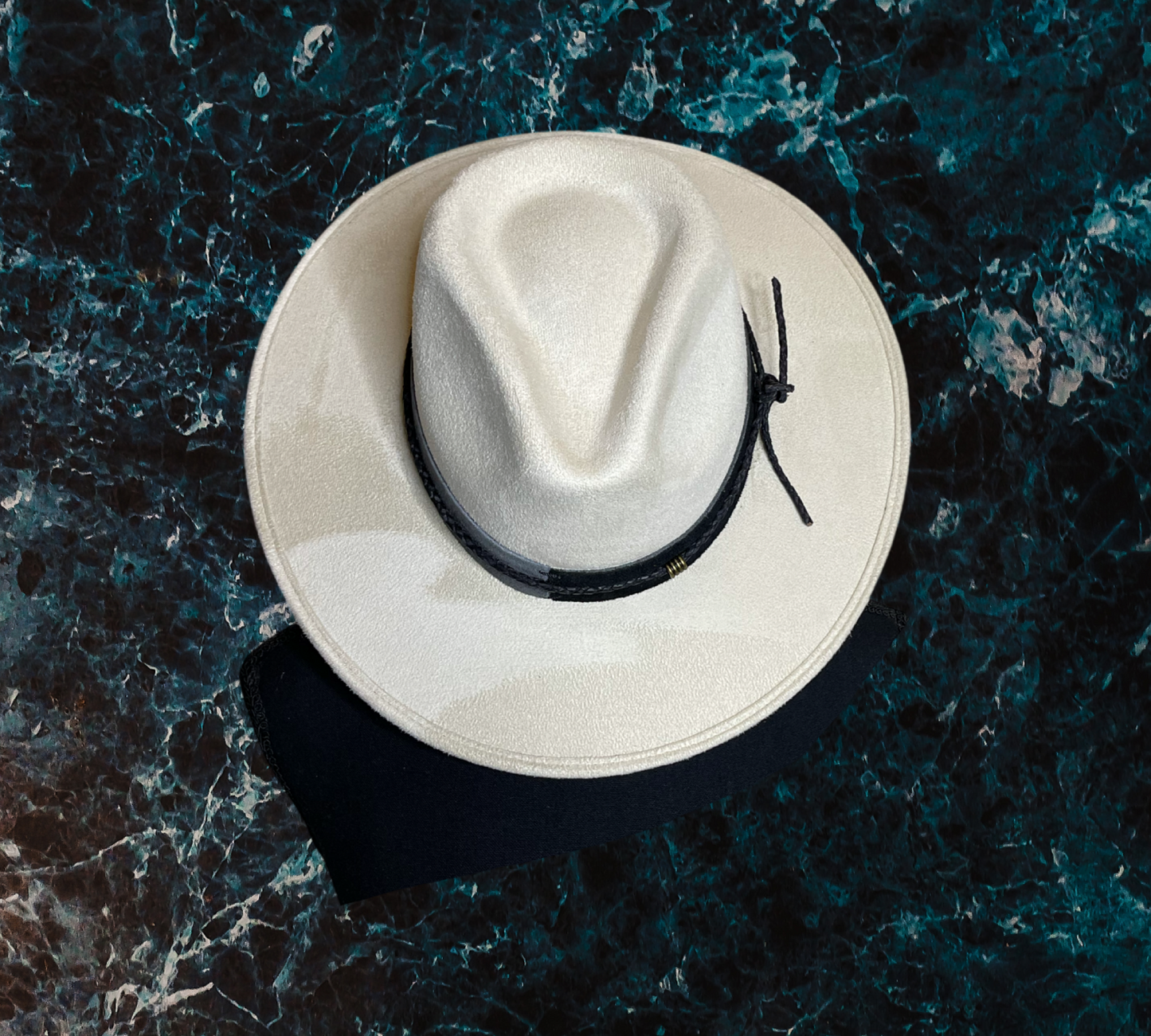 Suede band Fedora