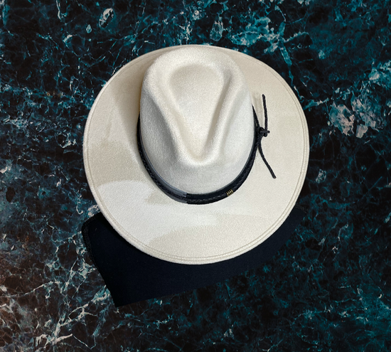 Suede band Fedora