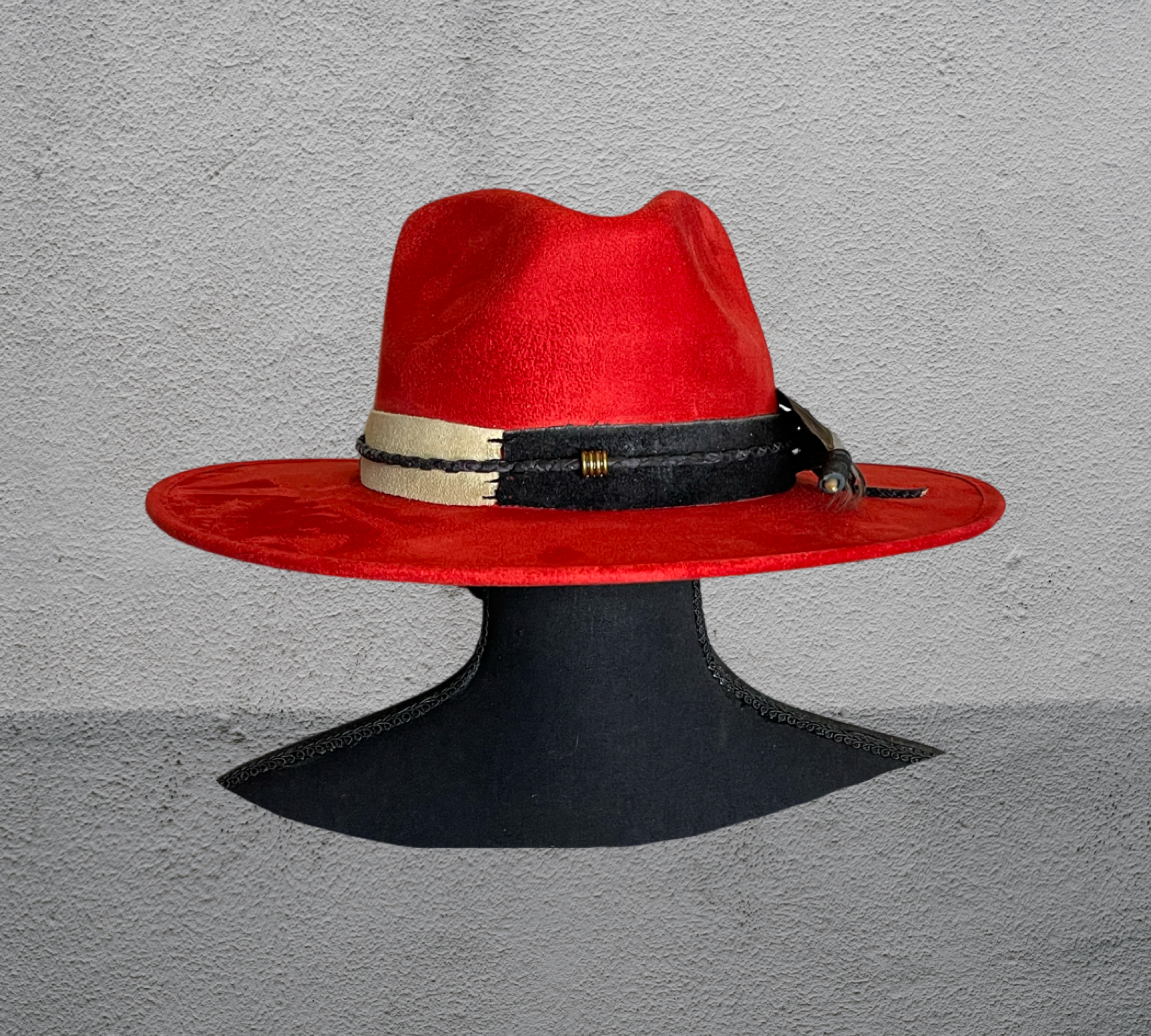 Suede band Fedora
