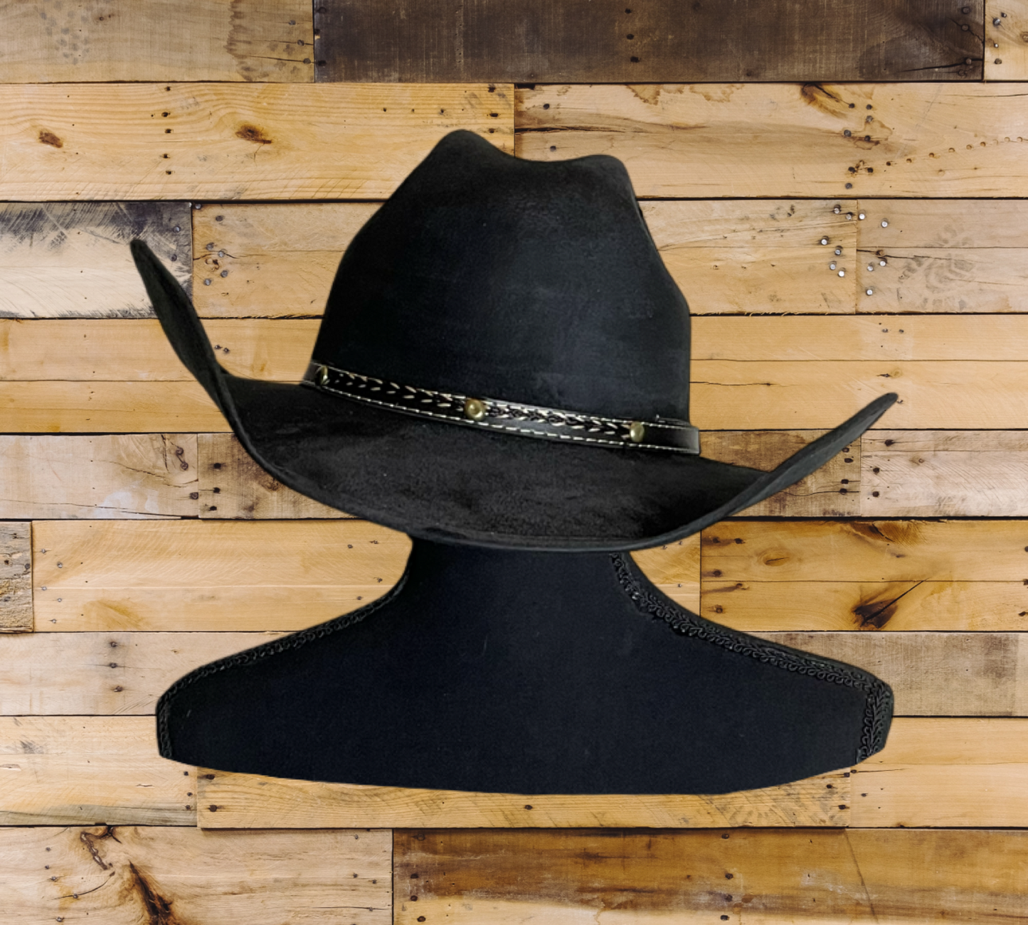 Chihuahua Cowboy Vegan Suede Hat