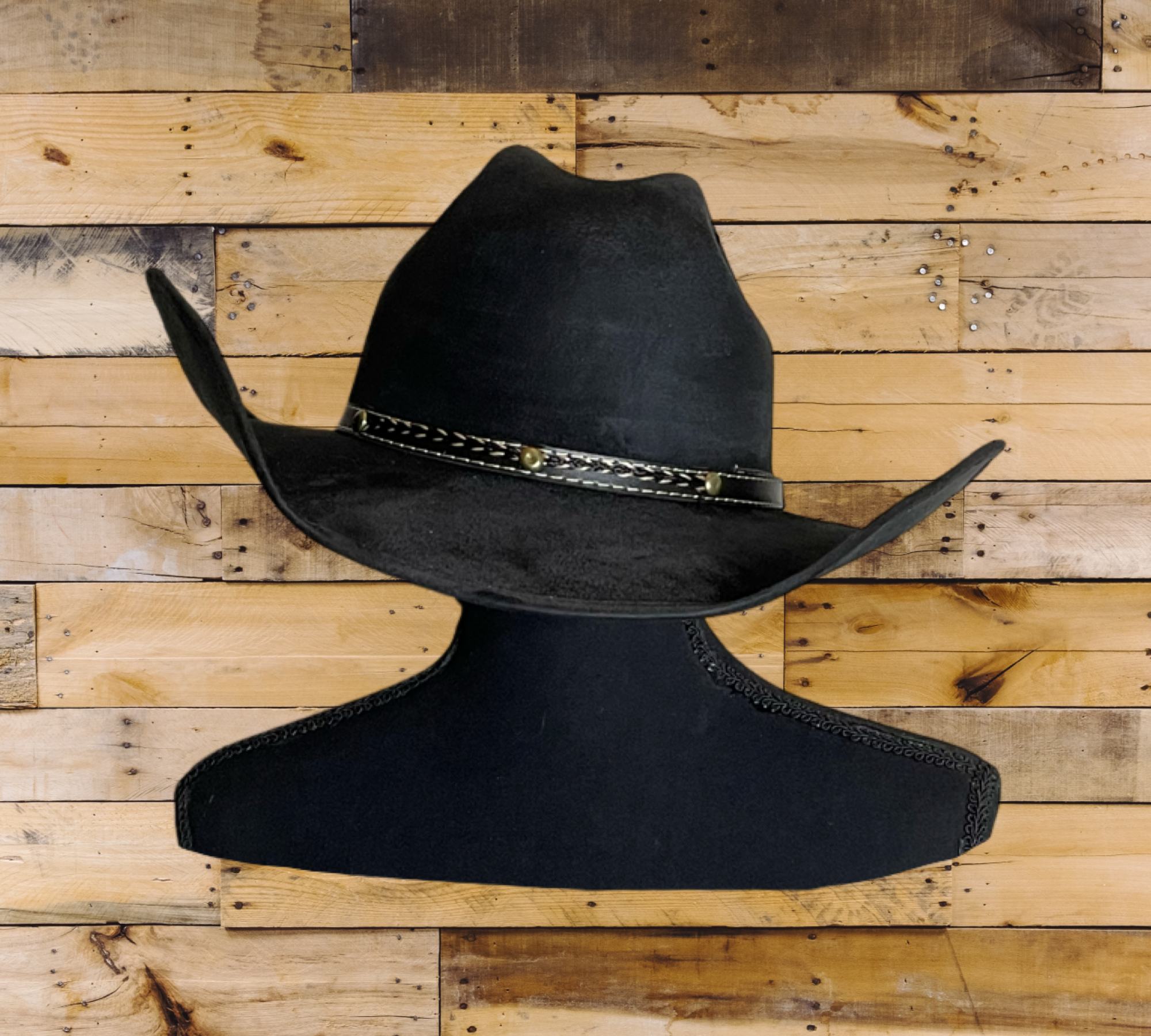 Chihuahua Cowboy Vegan Suede Hat