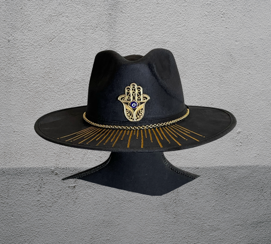 Hamsa Vegan Suede Rancher