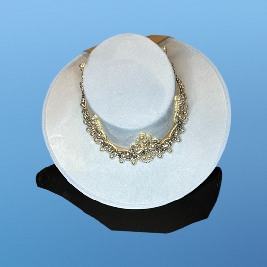 Royal Pearl Spanish Hat