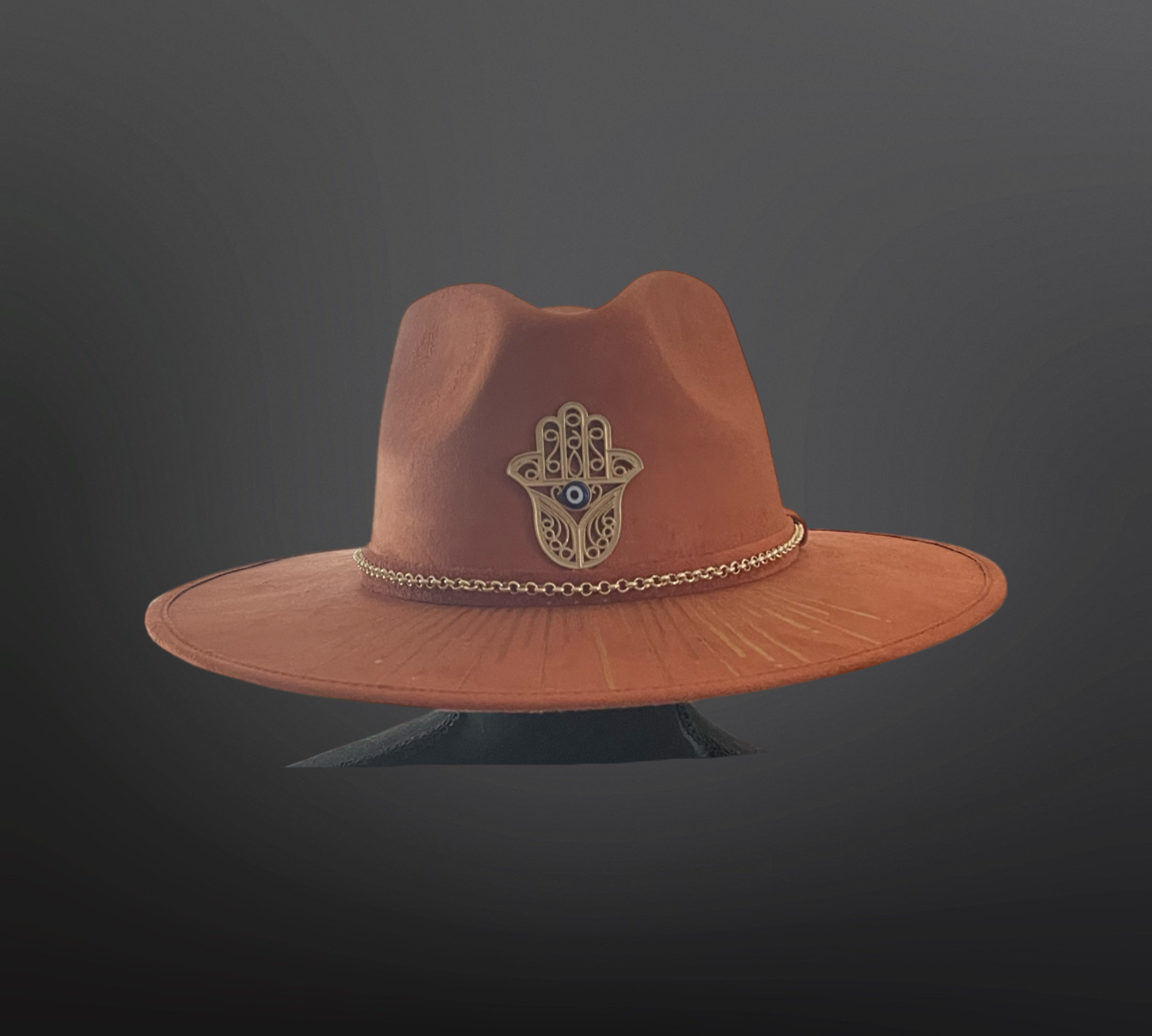 Hamsa Vegan Suede Rancher