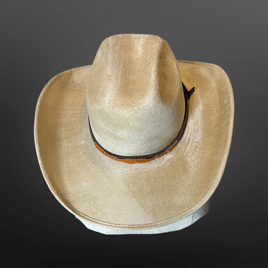 Chihuahua Cowboy Vegan Suede Hat