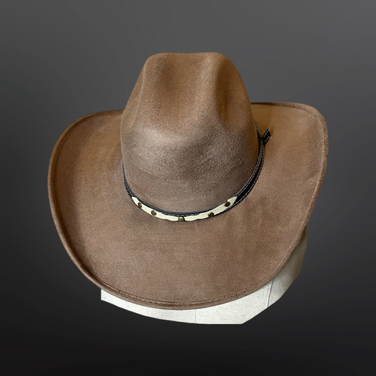 Chihuahua Cowboy Vegan Suede Hat