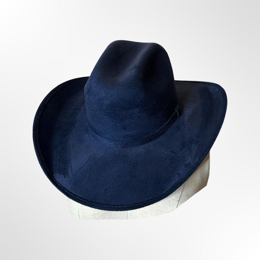 Chihuahua Cowboy Vegan Suede Hat