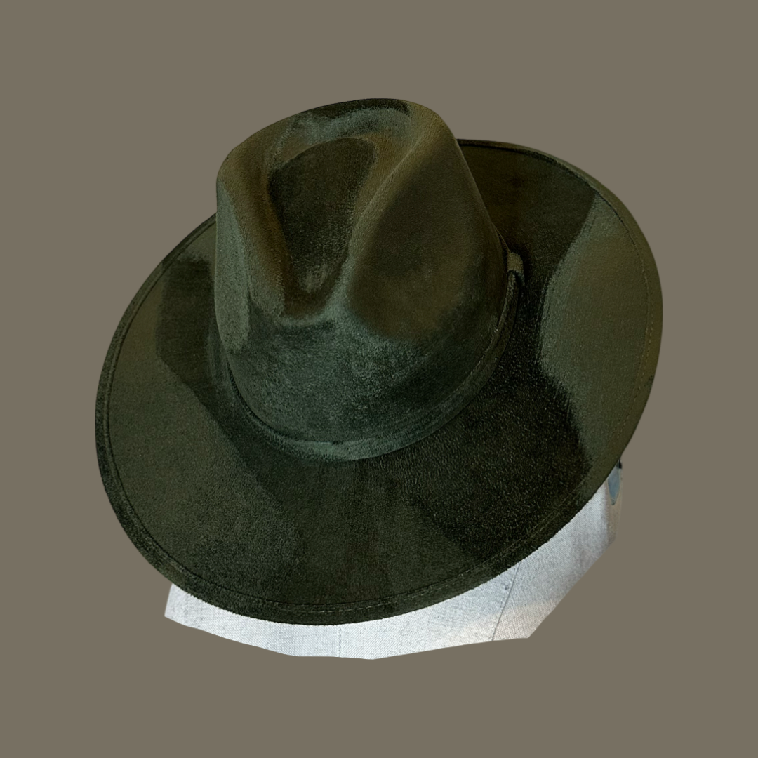 Rancher Vegan Suede Hat