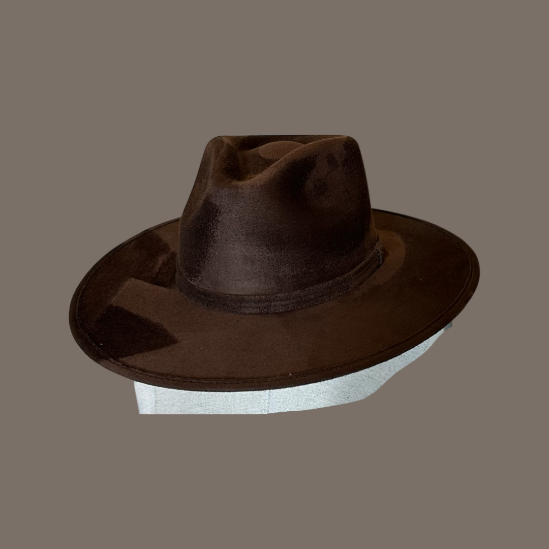 Rancher Vegan Suede Hat