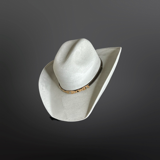 Chihuahua Cowboy Vegan Suede Hat